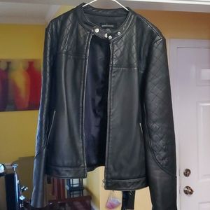 Leather jacket